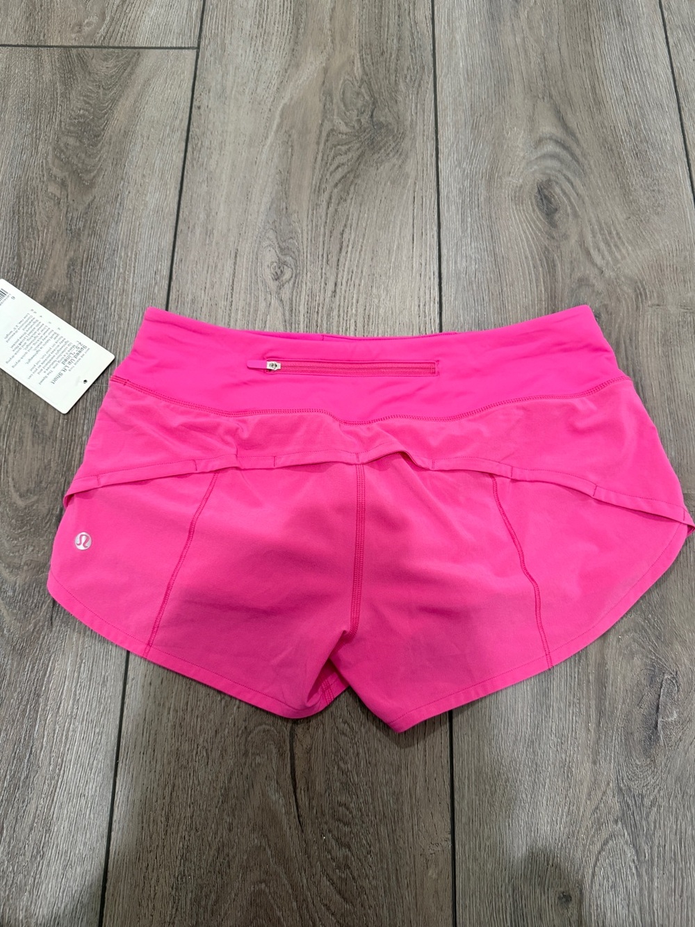 Lululemon Speed Up Low-Rise Short 2.5” Lined – Hot Pink – Size 6 – NWT - Picture 4 of 4